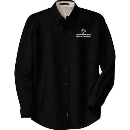 20-S608, Small, Black, Right Sleeve, None, Left Chest, Thomson Reuters Special Services.